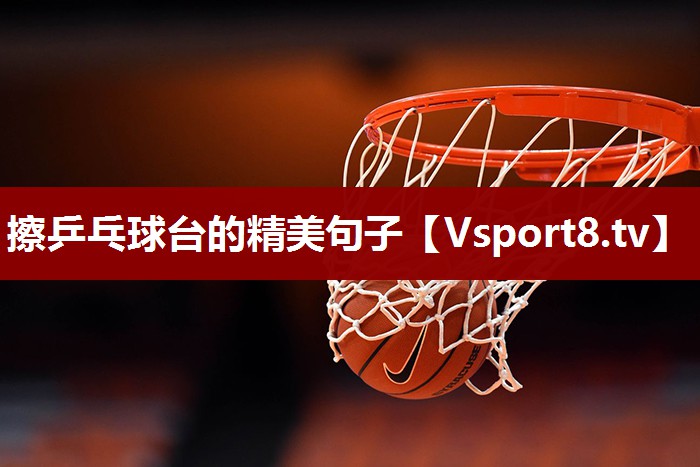 擦乒乓球台的精美句子
