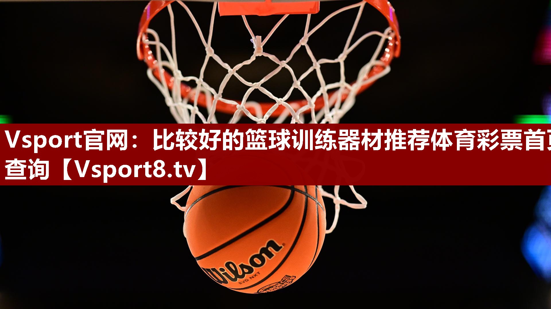 Vsport官网：比较好的篮球训练器材推荐体育彩票首页查询